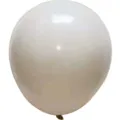 10 inch retro white latex balloon for birthday party wedding decoration event supplies - 100 Pieces/Pack / Sand White