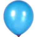 Blue pearlescent latex balloon for wedding birthday party event decoration and setup. - Pearly Blue
