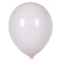 Macaron white latex balloon 10 inch for wedding birthday party decoration single piece - 100 Pieces/Pack / Light Orange