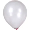10 inch pearlescent latex balloon for wedding birthday party decoration background display SKU - Pearlescent Silver