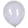 Ballons en latex transparents de 10 pouces pour decoration de fete mariage et set - 100 Pièces/Paquet / Transparent