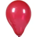 Red matte latex balloon for wedding birthday party decoration, thick party supply 5 inch. - 5 Inch 200 Pcs Pack / Garnet Red