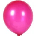 12 inch pearlescent latex balloon pink wedding birthday party scene decoration round shiny - Pearlescent Rose Red