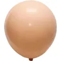 10 inch retro color latex balloon for birthday wedding party decoration apricot beige - 100 Pieces/Pack / Vintage Apricot