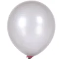 12 inch pearl silver latex balloon for wedding birthday party scene decoration setup SKU - Pearlescent Silver