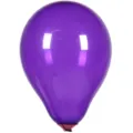 Purple latex balloon, 5-inch thick matte party decoration balloon for weddings and birthdays - 5 Inch 200 Pcs Pack / Black Purple