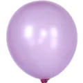 12-inch pearlescent latex balloon in light purple for wedding party and birthday decorations. - Pearlescent Purple