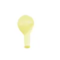 Ballon en latex jaune pour décoration de fête, mariage, anniversaire et célébrations. - 18 Pouces 50 Pièces/Paquet / Transparent