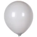 Ballon en latex gris 10 pouces ballon rond mat épais pour décorations de fête d'anniversaire. - 100 Pièces/Paquet / Gris