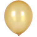 Ballon en latex metallise dore 10 pouces rond epais decoration de fete danniversaire - 100 Pièces/Paquet / Or