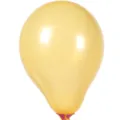 Yellow latex matte balloon 5 inch for wedding birthday party decoration thick balloon - 5 Inch 200 Pcs Pack / Persimmon Yellow