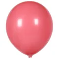 Red latex balloon for wedding birthday party celebration, classic round decorative party item. - 100 Pieces/Pack / Macaron Red