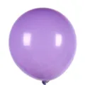 18 inch matte purple latex balloon thick round balloon for birthday party wedding decor - 50 Pieces/Pack / Purple