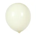 12 Inch Macaron Latex Balloon Cream Color Party Wedding Birthday Celebration Decoration - 100 Pieces/Pack / Macaron Yellow