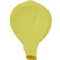 Yellow 36 inch thick latex balloon, uninflated flat giant balloon for party decoration. - 36 Inch Flat Balloon / Macaron Yellow