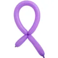Purple long magic balloon latex balloon for party wedding decoration twisting balloon toy. - Purple