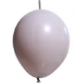 10 inch matte latex linking tail balloon for party wedding decoration and event layout - Gray