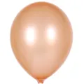 Ballon en latex rond de 10 pouces or rose métallisé décoration de fête anniversaire ballon - 100 Pièces/Paquet / Or rose