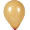 5 inch thick matte latex balloon for wedding party and birthday decoration gold color - 5 Inch 200 Pcs Pack / Cocoa