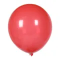 12 inch red latex balloon for wedding birthday party celebration decoration supplies sku item - 100 Pieces/Pack / Macaron Reddish Orange