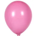 Ballon en latex rose 10 pouces ballon rond mat pour les décorations de fête d'anniversaire - 100 Pièces/Paquet / Rose rouge