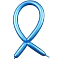 Metallic blue magic long balloon for wedding and birthday party decoration supply - Metallic Blue