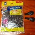 Black latex party balloons 100pcs pack, durable thick biodegradable wedding and party decoration. - 100 Pieces/Pack / Black