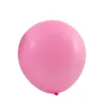 Matte pink latex balloon for birthday party wedding decoration and festive event layout. - 50 Pieces/Pack / Pink