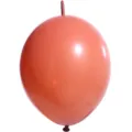 10 inch thickened matte macaron tail balloon connecting latex balloon for party wedding decor - Coffee