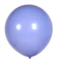 18 inch round matte purple latex balloon for birthday wedding party decoration and event setup. - 50 Pieces/Pack / Gray
