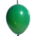 10 inch matte green link balloons tail latex balloons for party wedding decoration setup - Dark Green