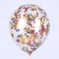 Ballon transparent de 12 pouces rempli de confettis etoiles colores pour decoration de fete. - Paillettes Étoiles Mixtes
