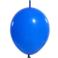 Thickened matte blue link balloon 10 inch tail latex balloons for party wedding decoration - Dark Blue