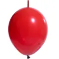 10 Inch Red Thickened Linking Latex Balloons Tail For Wedding Party Decor Layout - Garnet Red