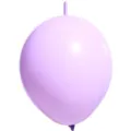 10 inch thick matte pastel macaron linking tail latex balloon for party wedding decoration - Macaron Purple