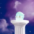 Statuetta unicorno luminoso da sogno, accessorio decorativo miniatura micro paesaggio. - Menta Pesca Sdraiato