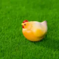 Miniatura statuetta di pollo in resina per micro paesaggio giardino decorazione. - Gallina