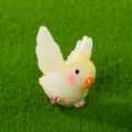 Mini statuetta di uccello calopsite in resina per micro paesaggio giardinaggio e decorazione. - Stile Calopsite 2
