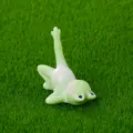 Figurine de grenouille de yoga créative en résine, joli ornement de bureau, mini décor de jardin vert. - Style Grenouille Jambes Étirées