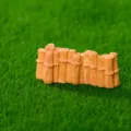 Ornement de cloture miniature pour jardinage DIY, petit decor en resine pour bureau. - Clôture