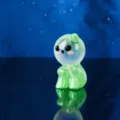 Mini figura di spirito di albero alieno in resina luminosa simpatico ornamento 3cm - Figura Pensante