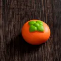 Mini statuetta di pasticceria cachi in resina accessorio fai da te soprammobile 1pz - Pasticcino Cachi