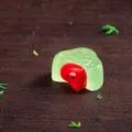 Joli jouet miniature en résine pâtisserie poupée dessin animé nourriture déco bureau 3cm - Gâteau aux haricots mungo