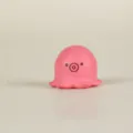 Miniature pink octopus resin figurine toy, cute micro landscape dollhouse decoration item. - Octopus Sausage