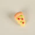 Mini resin pizza cabochon miniature food dollhouse DIY decoration craft accessories - Pizza