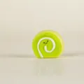 Miniature green Swiss roll resin food figurine dollhouse DIY decoration tiny cute ornament - Matcha Roll