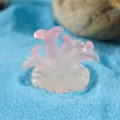 Corallo luminoso in resina miniatura per acquario vasca di pesci decorazione DIY mini. - Corallo Rosa