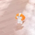 Miniatura statuetta cucciolo in resina, simpatico giocattolo cane per micro paesaggio fai da te. - Beagle