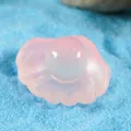 Mini resin pink shell pearl ornament miniature fish tank aquarium landscaping decor gift - Pearl Shell