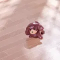 Cute miniature dachshund puppy figurine, resin micro landscape decoration ornament, 2.5cm. - Cocker Spaniel